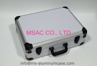 Белый алюминиевый случай хранения, алюминиевая переносная сумка 460 x 335 x 120mm
