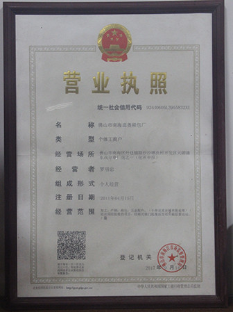 Китай MSAC CO.,LTD Сертификаты